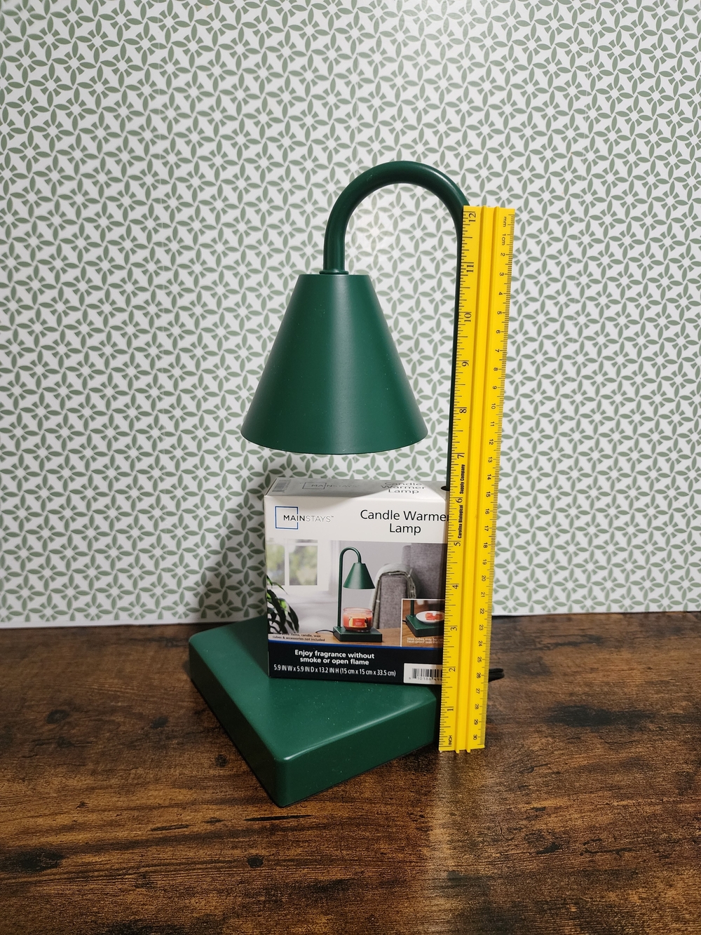 Mainstays Green Candle Warmer Lamp - Picture 4 of 4